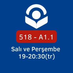 Fransızca Eğitim - 518 – A1.1